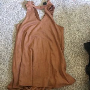 Tan Dress